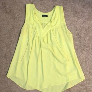 Yellow tank top